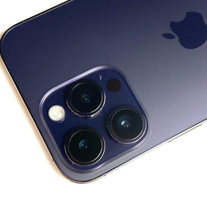 【全額返金保証】【最速発送】Apple iPhone iPhone 14 Pro Max 256GB ディープパープル au 動作確認済 71%