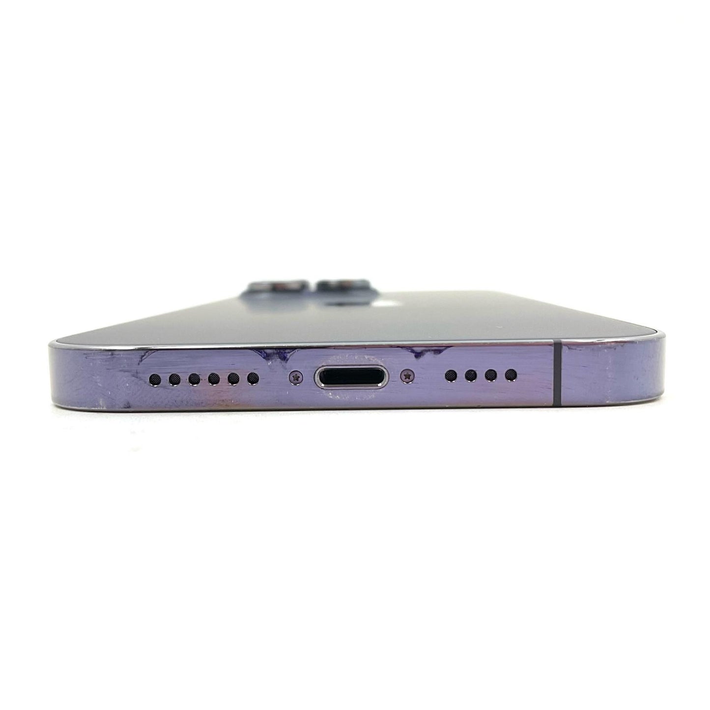 【全額返金保証】【最速発送】Apple iPhone iPhone 14 Pro Max 256GB ディープパープル au 動作確認済 71%