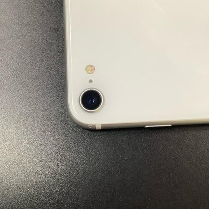 【最速発送】Apple iPhone iPhone SE（第2世代） 64GB ホワイト au SIMフリー 白ロム【難有】 84%