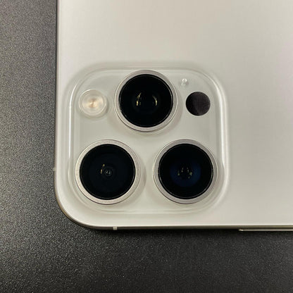 【全額返金保証】【最速発送】Apple iPhone iPhone 15 Pro Max 256GB ホワイトチタニウム SIMフリー 白ロム 美品 動作確認済 87%
