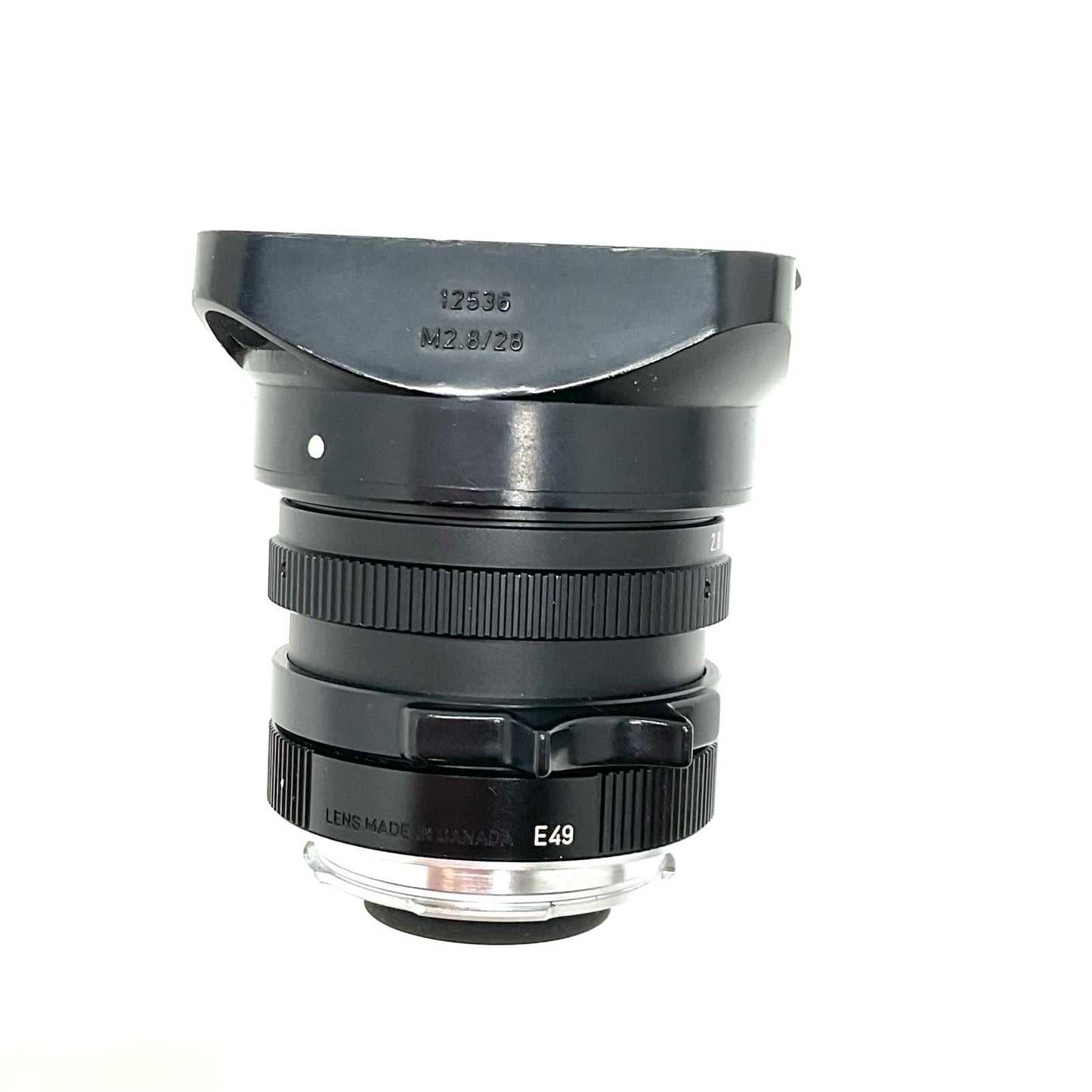 【全額返金保証】【最速発送】Leica Elmarit-M 28mm f2.8 E49 第3世代 美品 動作確認済