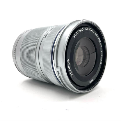 【全額返金保証】【最速発送】OLYMPUS M.ZUIKO DIGITAL ED 40-150mm F4.0-5.6 R [シルバー] 動作確認済