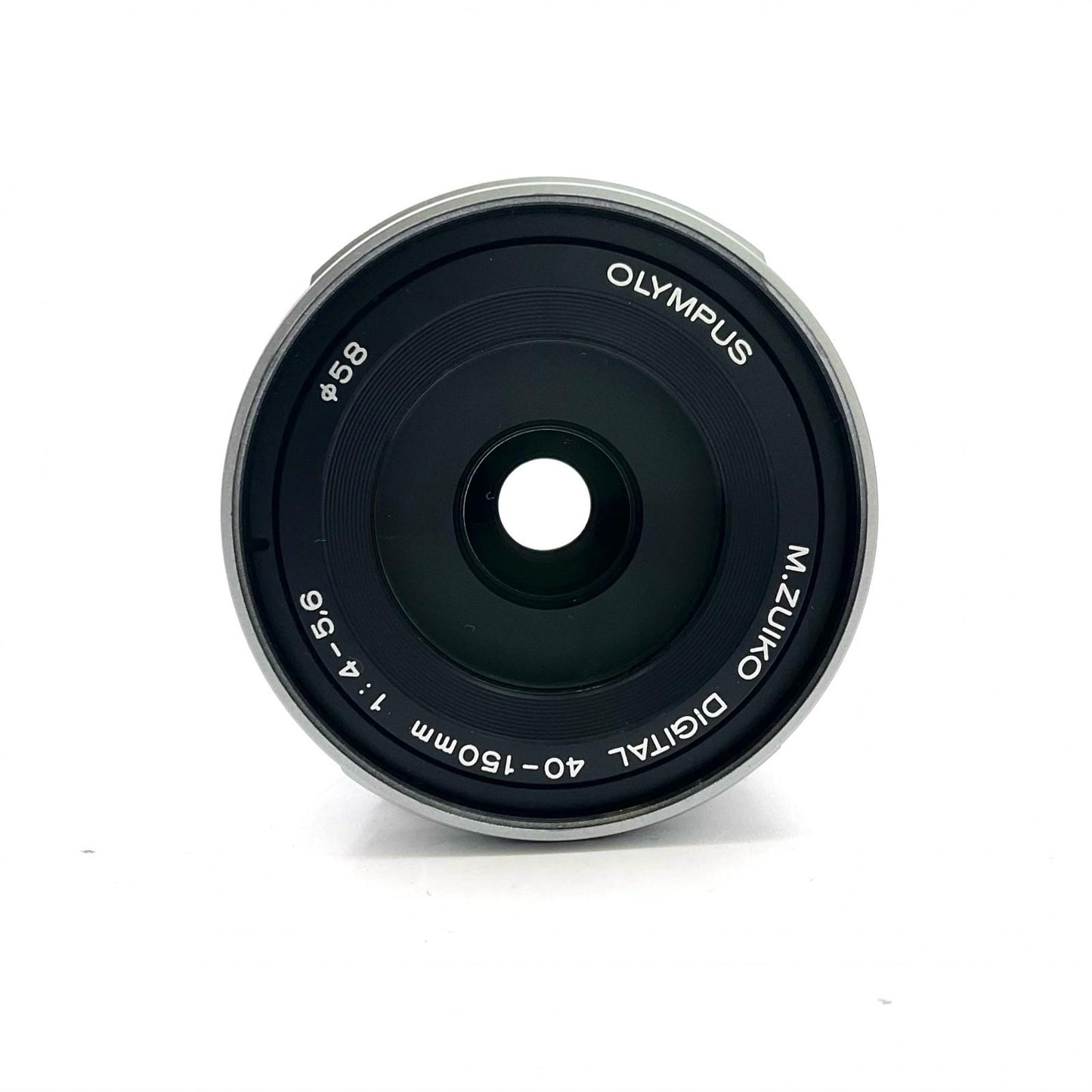 【全額返金保証】【最速発送】OLYMPUS M.ZUIKO DIGITAL ED 40-150mm F4.0-5.6 R [シルバー] 動作確認済