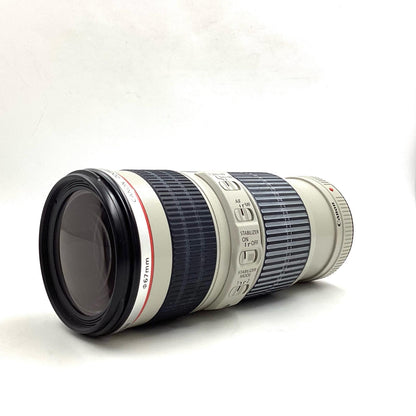 【全額返金保証】【最速発送】Canon EF70-200mm F4L IS USM 動作確認済