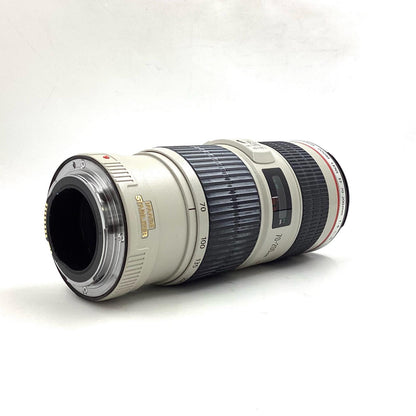 【全額返金保証】【最速発送】Canon EF70-200mm F4L IS USM 動作確認済
