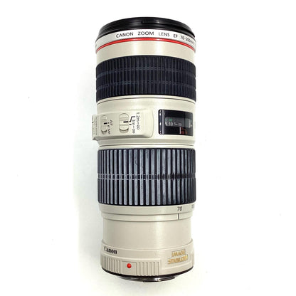 【全額返金保証】【最速発送】Canon EF70-200mm F4L IS USM 動作確認済
