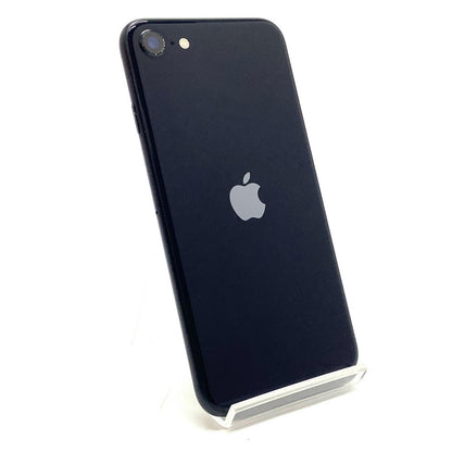 【全額返金保証】【最速発送】Apple iPhone iPhone SE（第3世代） 64GB ミッドナイト au 白ロム 動作確認済 94%