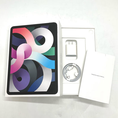 【全額返金保証】【最速発送】Apple iPad Air 10.9インチ 第4世代 64GB シルバー WiFi+Cellular docomo 白ロム 超美品 動作確認済
