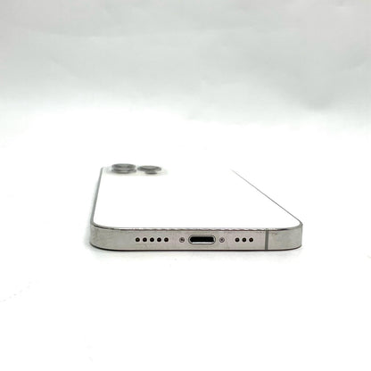 【全額返金保証】【最速発送】Apple iPhone iPhone 12 Pro 128GB シルバー Softbank SIMフリー 白ロム 動作確認済 77%
