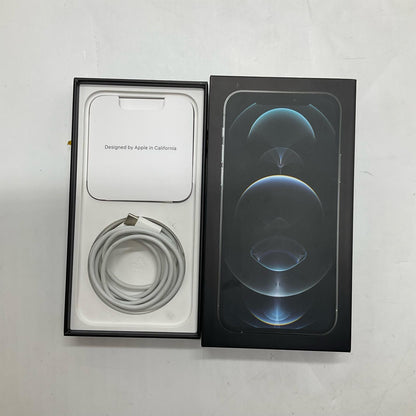 【全額返金保証】【最速発送】Apple iPhone iPhone 12 Pro 128GB シルバー Softbank SIMフリー 白ロム 動作確認済 77%