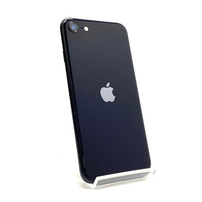 【全額返金保証】【最速発送】Apple iPhone iPhone SE（第3世代） 64GB ミッドナイト au 白ロム 動作確認済 92%