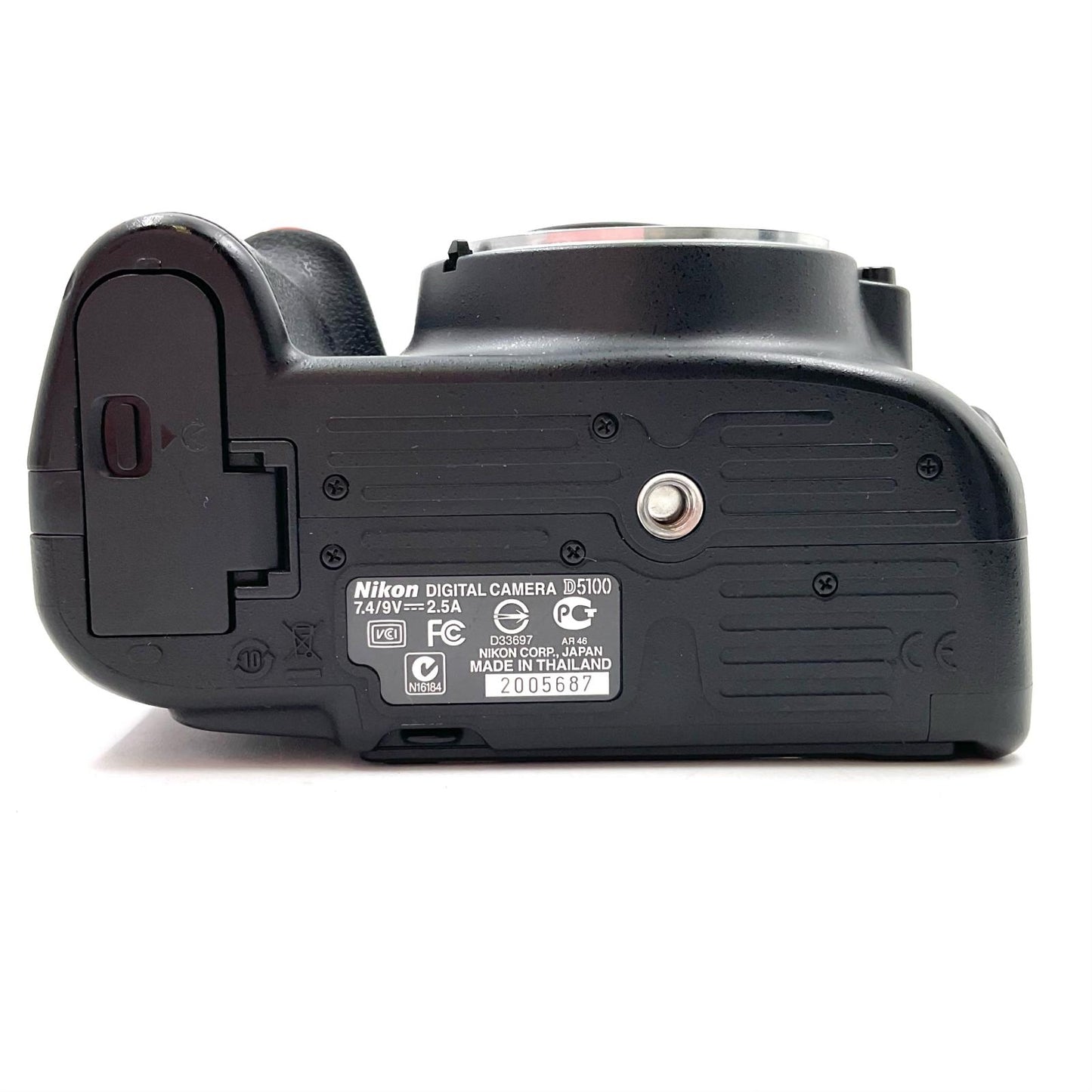 【全額返金保証】【最速発送】Nikon デジタル一眼 D5100 ダブルズームキット ブラック 美品 動作確認済