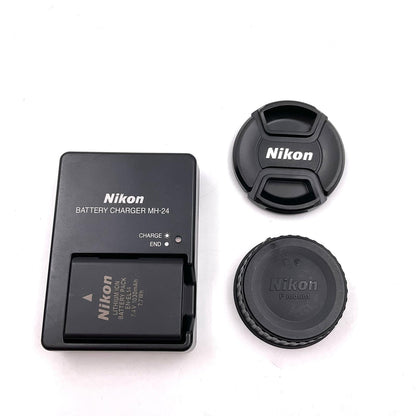 【全額返金保証】【最速発送】Nikon デジタル一眼 D5100 ダブルズームキット ブラック 美品 動作確認済