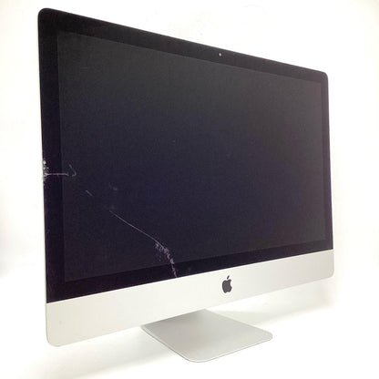 【最速発送】Apple iMac 27インチ 6コア intel core i5 8GB フュージョンドライブ 2TB シルバー【難有】