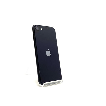 【全額返金保証】【最速発送】Apple iPhone iPhone SE（第3世代） 64GB ミッドナイト au 白ロム 美品 動作確認済 96%