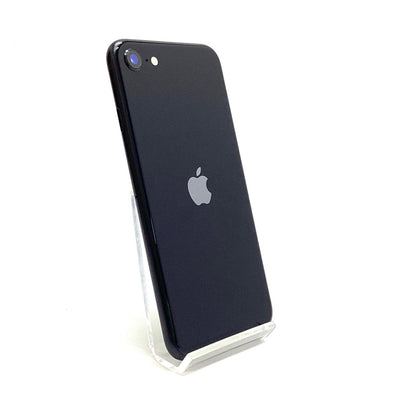 【全額返金保証】【最速発送】Apple iPhone iPhone SE（第3世代） 64GB ミッドナイト au 白ロム 美品 動作確認済 92%