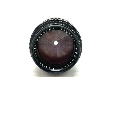 【全額返金保証】【最速発送】Leica Summilux 50mm f1.4 ブラック 美品 動作確認済