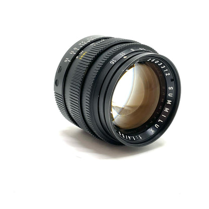 【全額返金保証】【最速発送】Leica Summilux 50mm f1.4 ブラック 美品 動作確認済