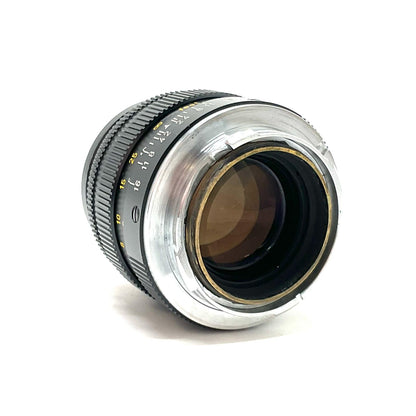 【全額返金保証】【最速発送】Leica Summilux 50mm f1.4 ブラック 美品 動作確認済