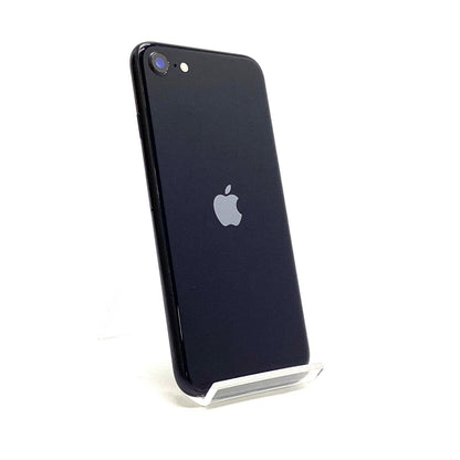 【全額返金保証】【最速発送】Apple iPhone iPhone SE（第3世代） 64GB ミッドナイト au 白ロム 動作確認済 98%