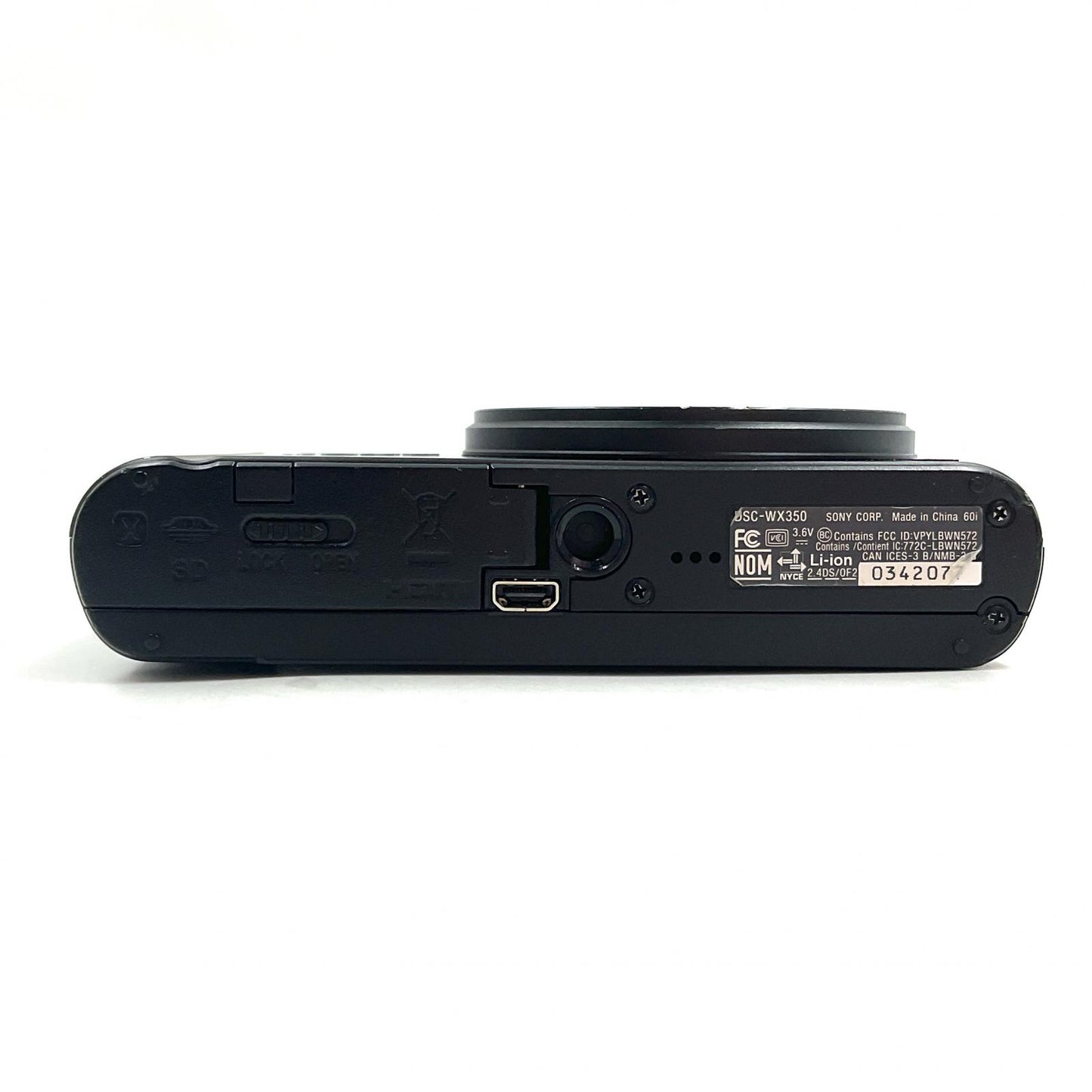 【全額返金保証】【最速発送】Sony コンパクトデジタルカメラ サイバーショット DSC-WX350 動作確認済