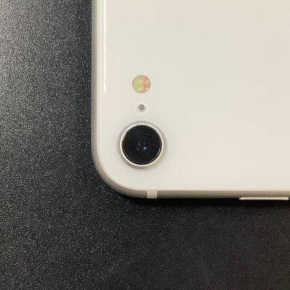 【全額返金保証】【最速発送】Apple iPhone iPhone SE（第2世代） 64GB ホワイト au SIMフリー 白ロム 美品 動作確認済 80%