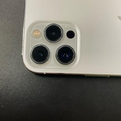 【全額返金保証】【最速発送】Apple iPhone iPhone 12 Pro Max 256GB シルバー au 白ロム 動作確認済 79%