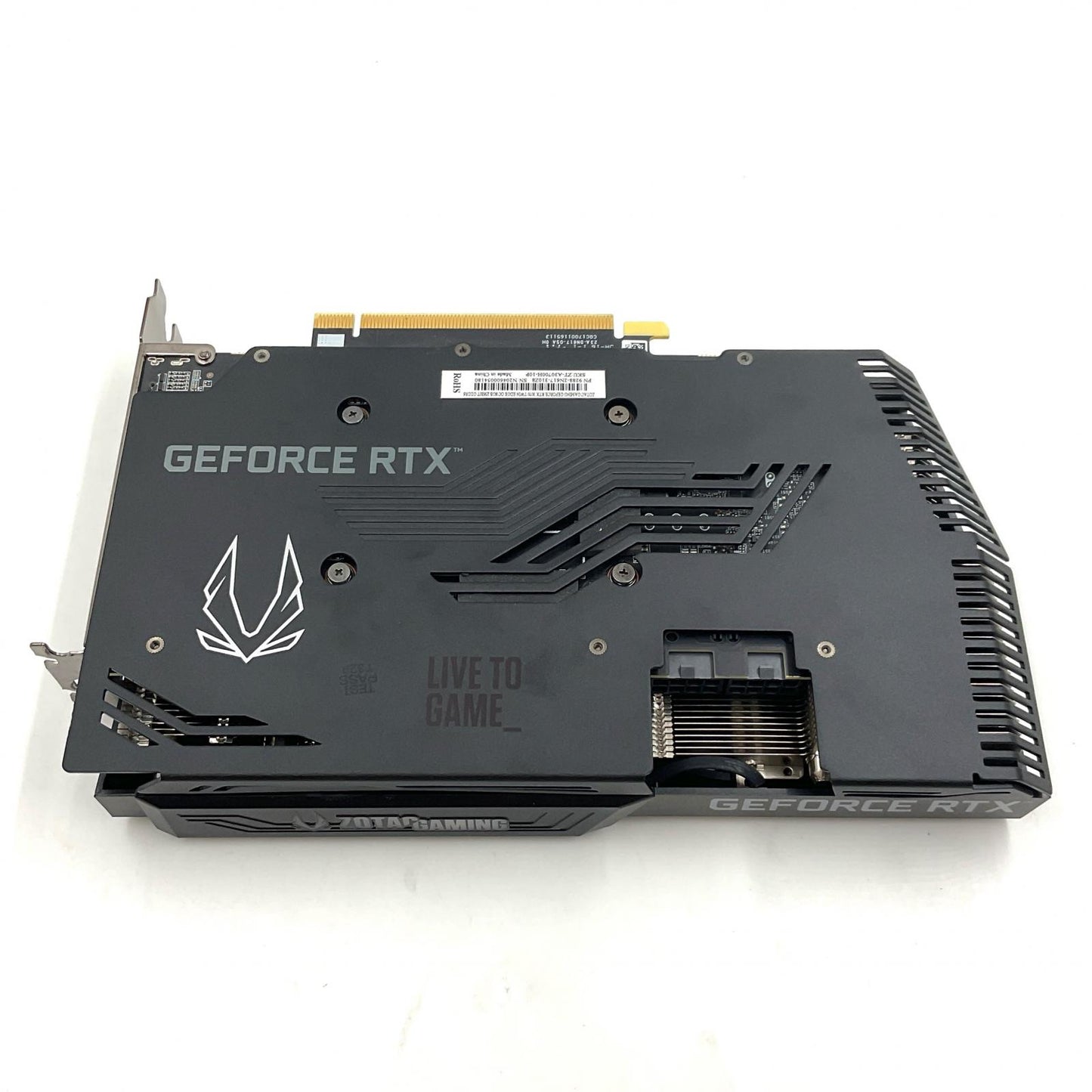 【全額返金保証】【最速発送】ZOTAC グラフィックボード RTX 3070 Twin Edge OC ZT-A30700H-10P 美品 動作確認済