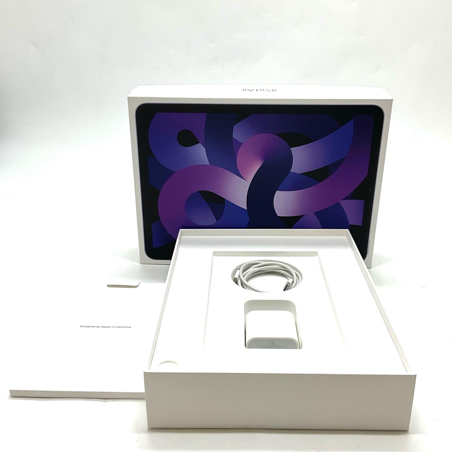 【全額返金保証】【最速発送】Apple iPad Air 10.9インチ 第5世代 256GB パープル Wi-Fi 美品 動作確認済