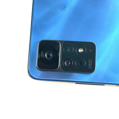【全額返金保証】【最速発送】Xiaomi Redmi Note 11 Pro 128GB ブルー SIMフリー 2201116SR 美品 動作確認済