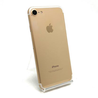 【全額返金保証】【最速発送】Apple iPhone iPhone 7 32GB ゴールド au 白ロム 美品 動作確認済 90%