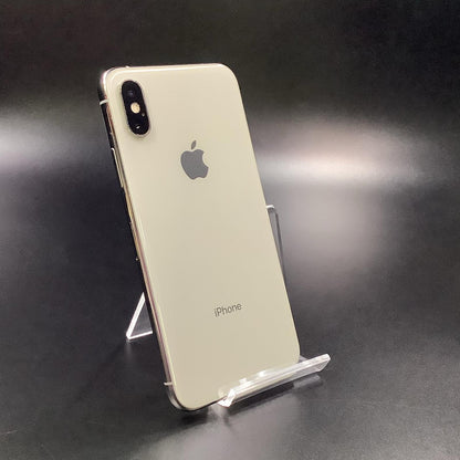 【全額返金保証】【最速発送】Apple iPhone iPhone XS 256GB シルバー Softbank 白ロム 動作確認済 80%