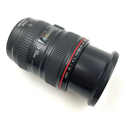 【全額返金保証】【最速発送】Canon EF24-105mm F4L IS USM 美品 動作確認済