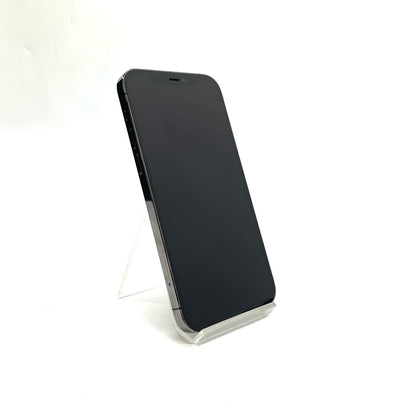【全額返金保証】【最速発送】Apple iPhone iPhone 12 Pro 128GB グラファイト au SIMフリー 白ロム 美品 動作確認済 80%