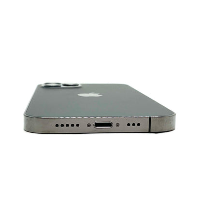 【全額返金保証】【最速発送】Apple iPhone iPhone 12 Pro 128GB グラファイト au SIMフリー 白ロム 美品 動作確認済 80%