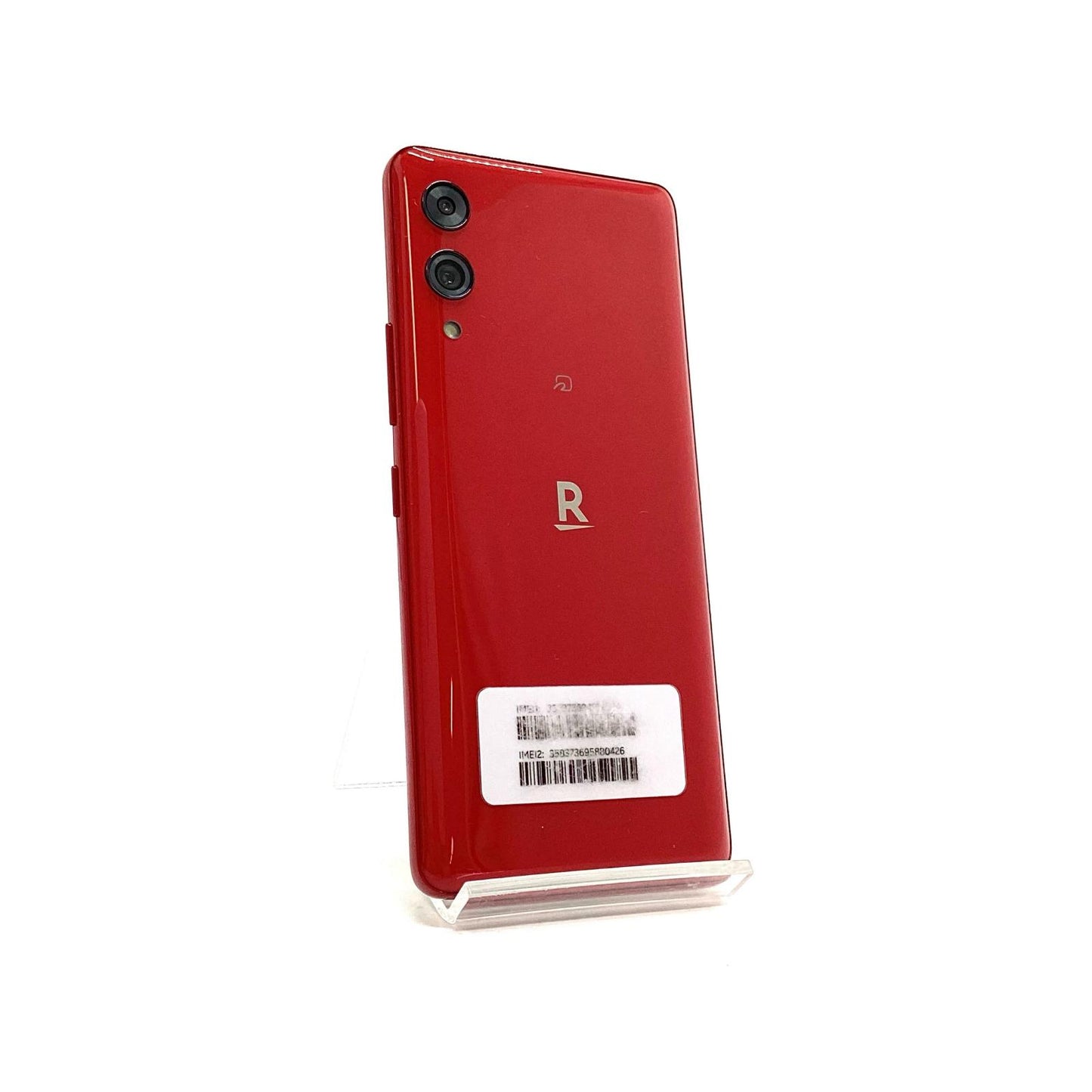 【全額返金保証】【最速発送】楽天モバイル Rakuten Hand 5G 128GB クリムゾンレッド 楽天モバイル SIMフリー P780 白ロム 美品 動作確認済
