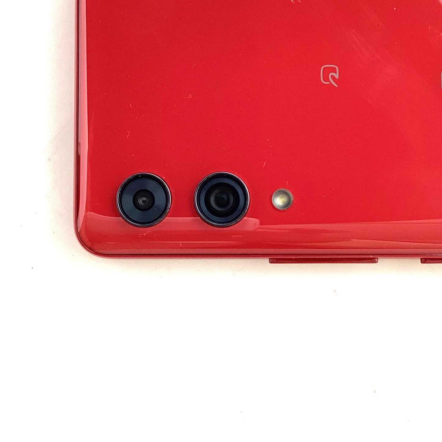 【全額返金保証】【最速発送】楽天モバイル Rakuten Hand 5G 128GB クリムゾンレッド 楽天モバイル SIMフリー P780 白ロム 美品 動作確認済