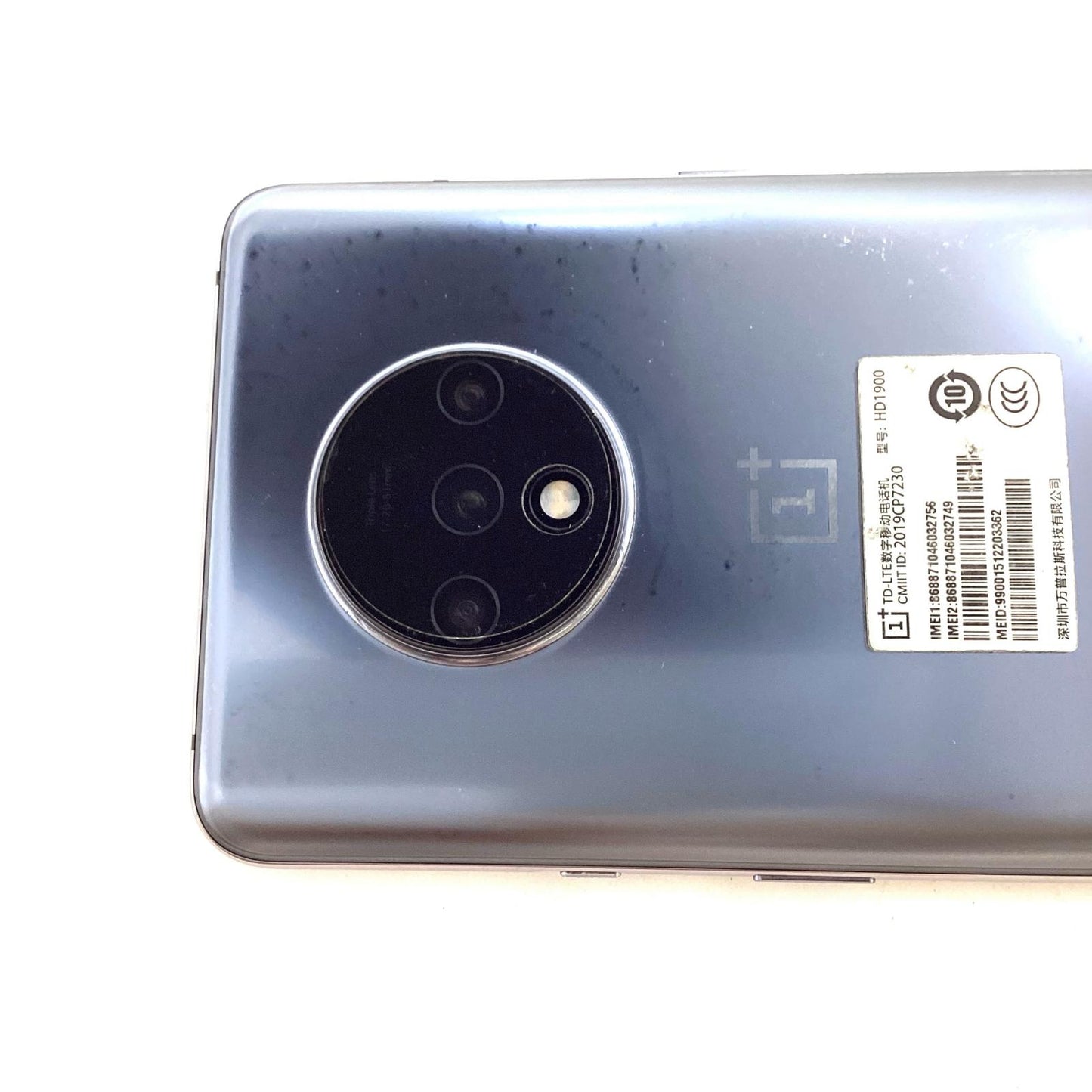 【全額返金保証】【最速発送】 One Plus 7T 256GB マットブラック SIMフリー HD1900 白ロム 動作確認済