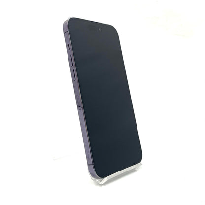 【全額返金保証】【最速発送】Apple iPhone iPhone 14 Pro Max 256GB ディープパープル SIMフリー 白ロム 美品 動作確認済 84%