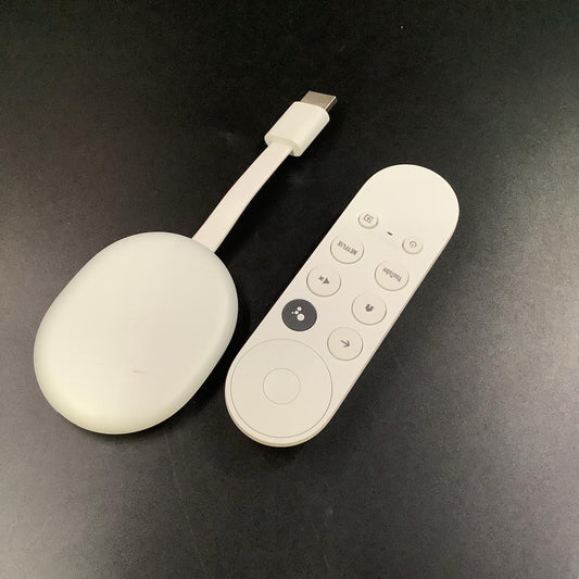 【全額返金保証】【最速発送】Google Chromecast with Google TV G9N9N GA01919-JP 美品 動作確認済