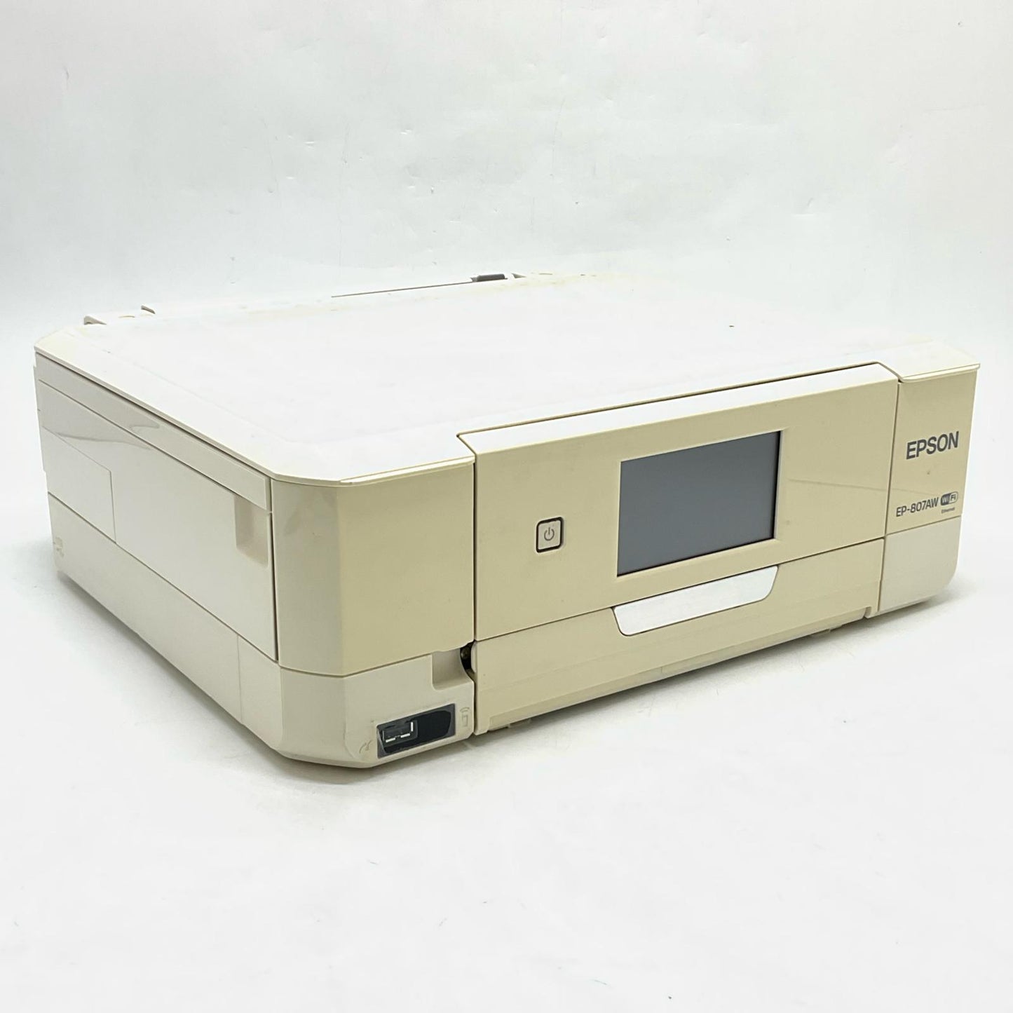 【全額返金保証】【最速発送】EPSON カラリオ [ホワイト] EP-807AW 美品 動作確認済