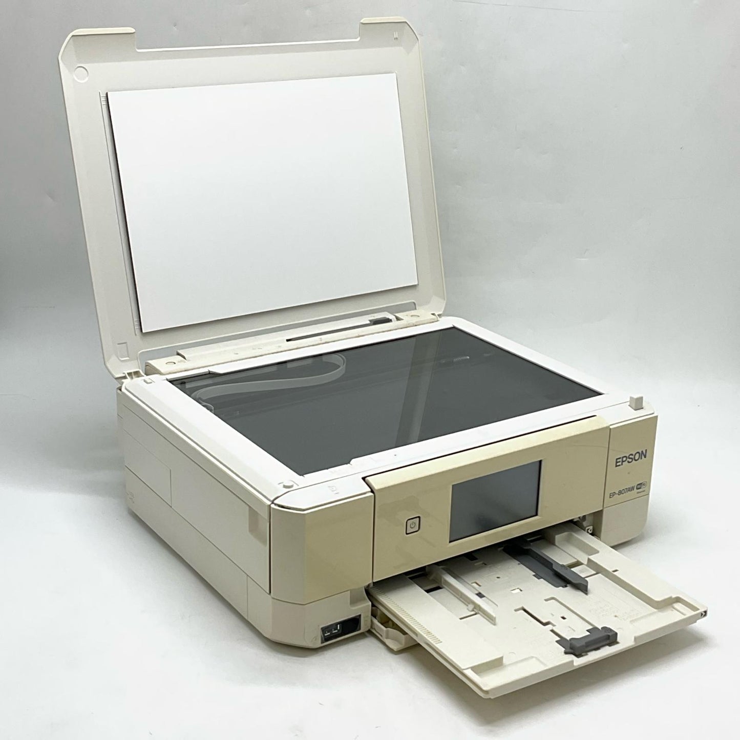 【全額返金保証】【最速発送】EPSON カラリオ [ホワイト] EP-807AW 美品 動作確認済