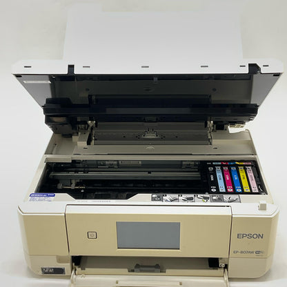 【全額返金保証】【最速発送】EPSON カラリオ [ホワイト] EP-807AW 美品 動作確認済