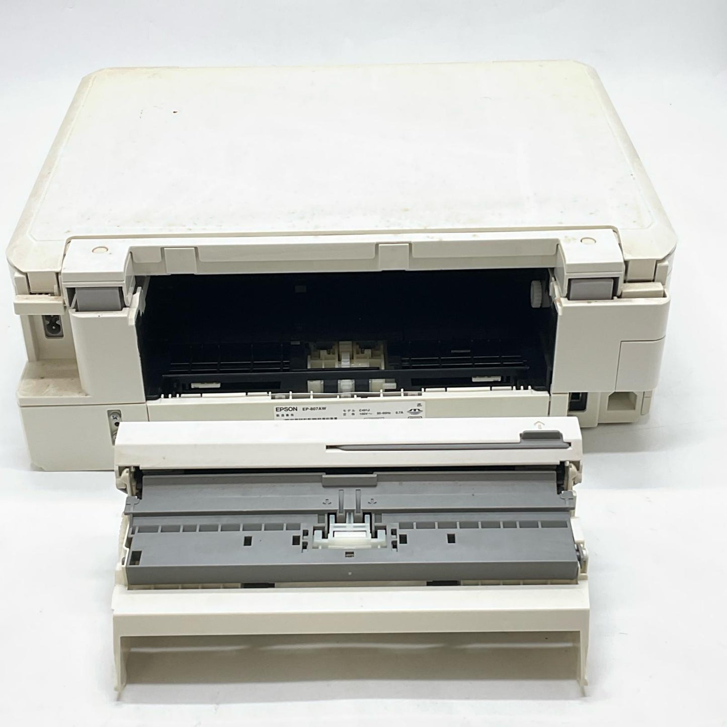 【全額返金保証】【最速発送】EPSON カラリオ [ホワイト] EP-807AW 美品 動作確認済