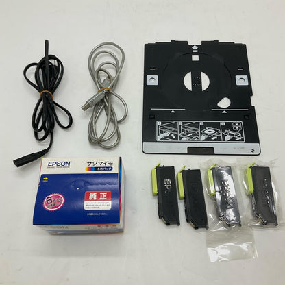 【全額返金保証】【最速発送】EPSON カラリオ [ホワイト] EP-807AW 美品 動作確認済