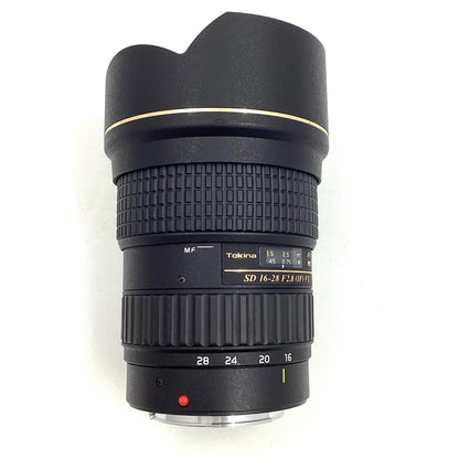 【全額返金保証】【最速発送】Tokina AT-X 16-28 F2.8 PRO FX 16-28mm F2.8 [キヤノン用] 美品 動作確認済