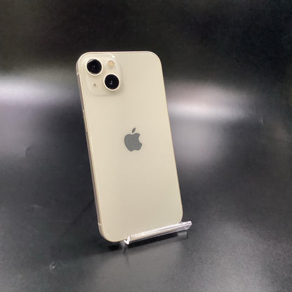 【全額返金保証】【最速発送】Apple iPhone iPhone 13 128GB スターライト docomo SIMフリー 白ロム 動作確認済 85%