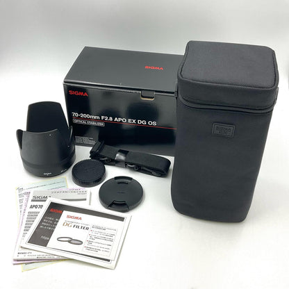 【全額返金保証】【最速発送】SIGMA 70-200mm F2.8 APO EX DG OS 動作確認済