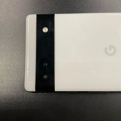 【全額返金保証】【最速発送】Google Pixel 6a 128GB Chalk Softbank SIMフリー GB17L 白ロム 動作確認済