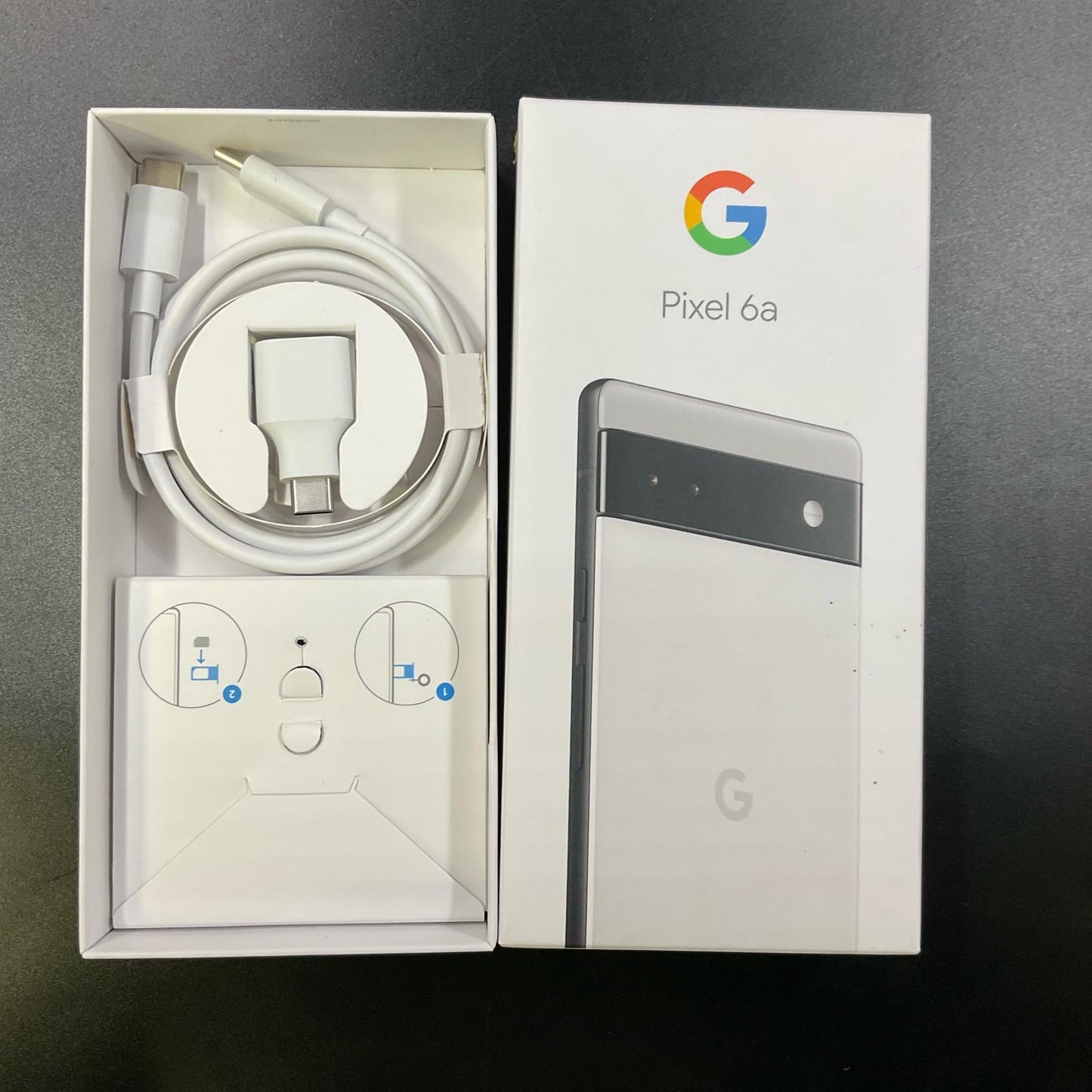 【全額返金保証】【最速発送】Google Pixel 6a 128GB Chalk Softbank SIMフリー GB17L 白ロム 動作確認済